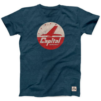 Capital Airlines logo t-shirt