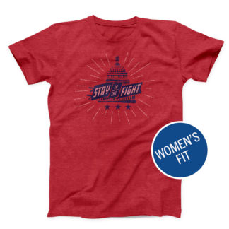 2019 Washington Nationals "Stay in the Fight" shirt, women's fit